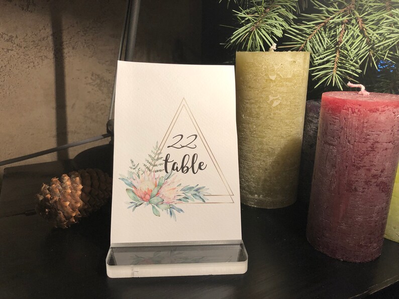 Wedding Signs Holder /table Number Holders/wood Stands and Etsy