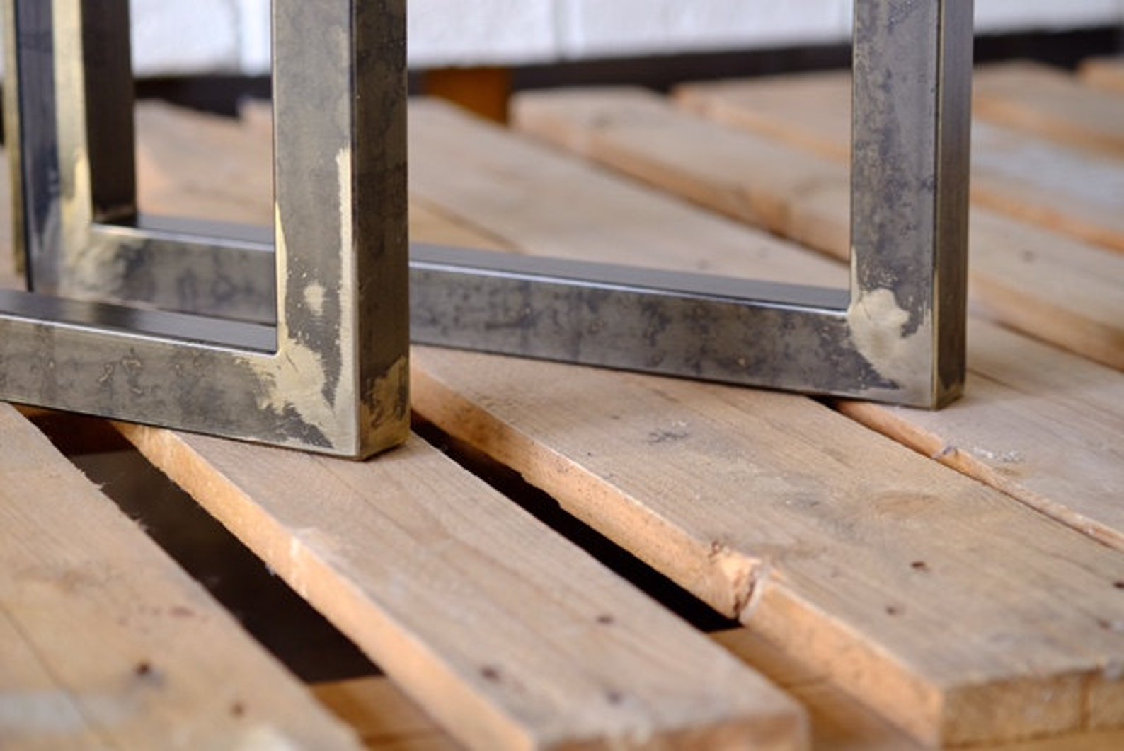 Set of Coffee Table Legs Two Metal Legs for Coffee Table Etsy