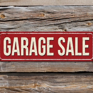 Sale, for Sale, Sign, PVC Sign, Outdoor Sign ,GARAGE SALE, retro sign, pvc sign, rusted