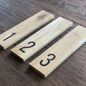 Projecting Hallway Sign Number Custom Wood Projecting Sign, Hallway Flag Wood Sign, Corridor Signs for ...