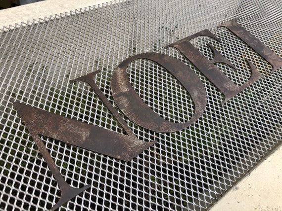 Large Rusty Black Metal Letters For Custom Sign Personalized - Large Black Metal Letters For Wall Large Rusty Black Metal Letters For Custom Sign Personalized - Large Black Metal Letters For Wall