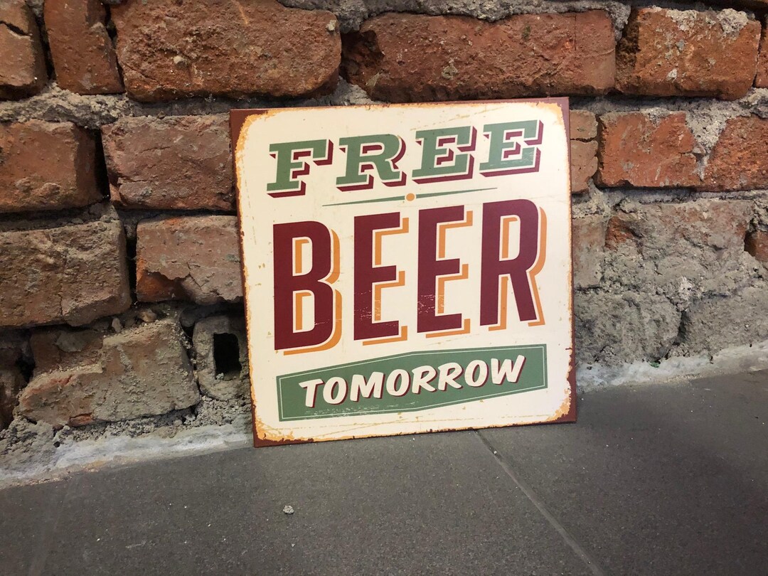 BEER Sign. MAN Cave Sign. Wall Decor Signs. Man Cave Wall Decor. - Etsy