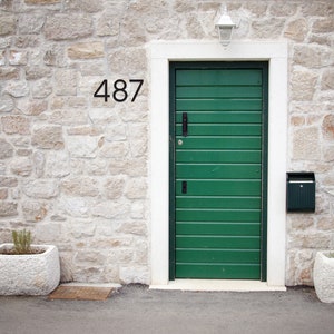 Metal Numbers,  Address sign, Street Number, Door Sign.