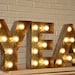Outdoor Marquee lights 20' letter, Marquee Letter, Letter Light Up A B C D E F G H I J K L N O P Q R S T U V W X Y Z & Letter lights 50cm
