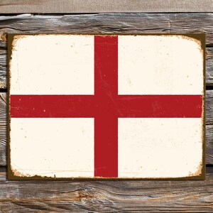 Sign England flag for wall decor, English home decor,