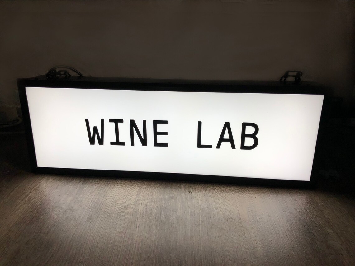 Storefront Light Box Sign, Outdoor Shop Sign, Order Here Sign, PICK-UP ...