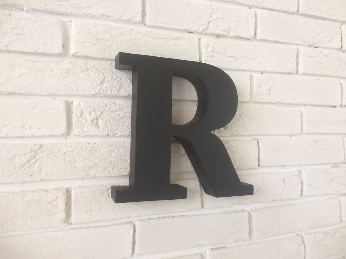 Finished Metal Letters Wall Letters Metal Letters Metal Wall Etsy