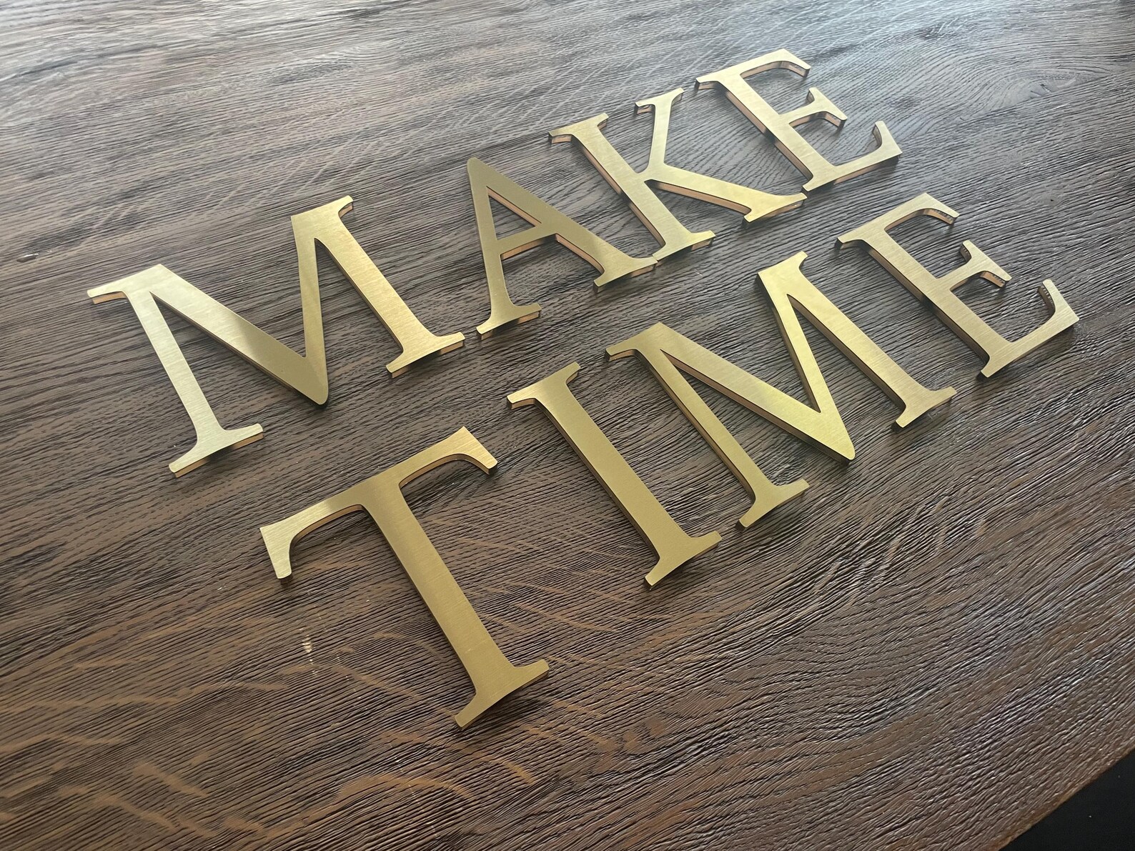 GOLD Thick Wall Letters, Gold Letters for Wall, Beauty Studio Letters ...