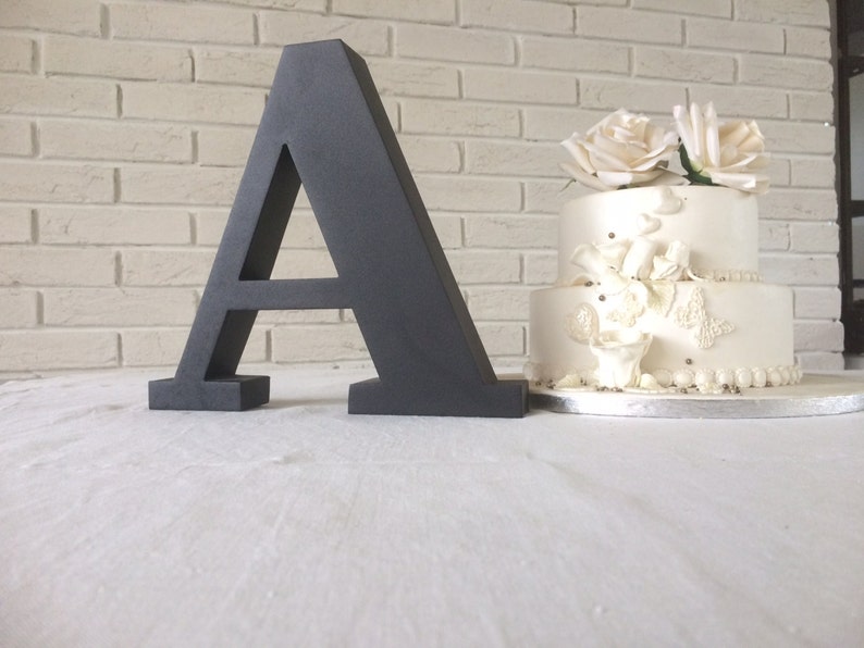 Large Metal Letters for Outdoor or Indoor Use Wall Decor Etsy