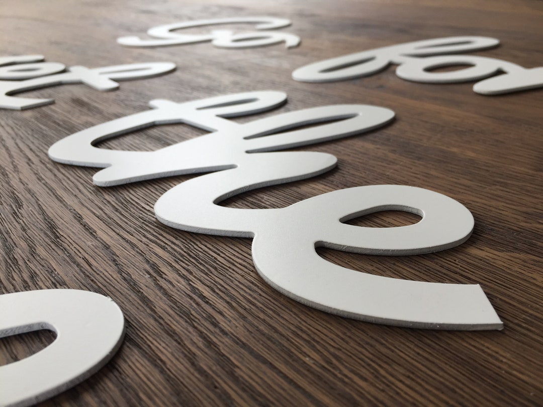 Metal Letters, Metal Words, Farmhouse Decor, Word Signs, Word Art Signs