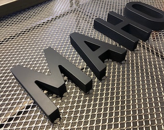 Thin or thick  Letters for Wall decor. Home decor or Office decor 3d letters.Large  Letters. Small Letters. Letters for Wall.