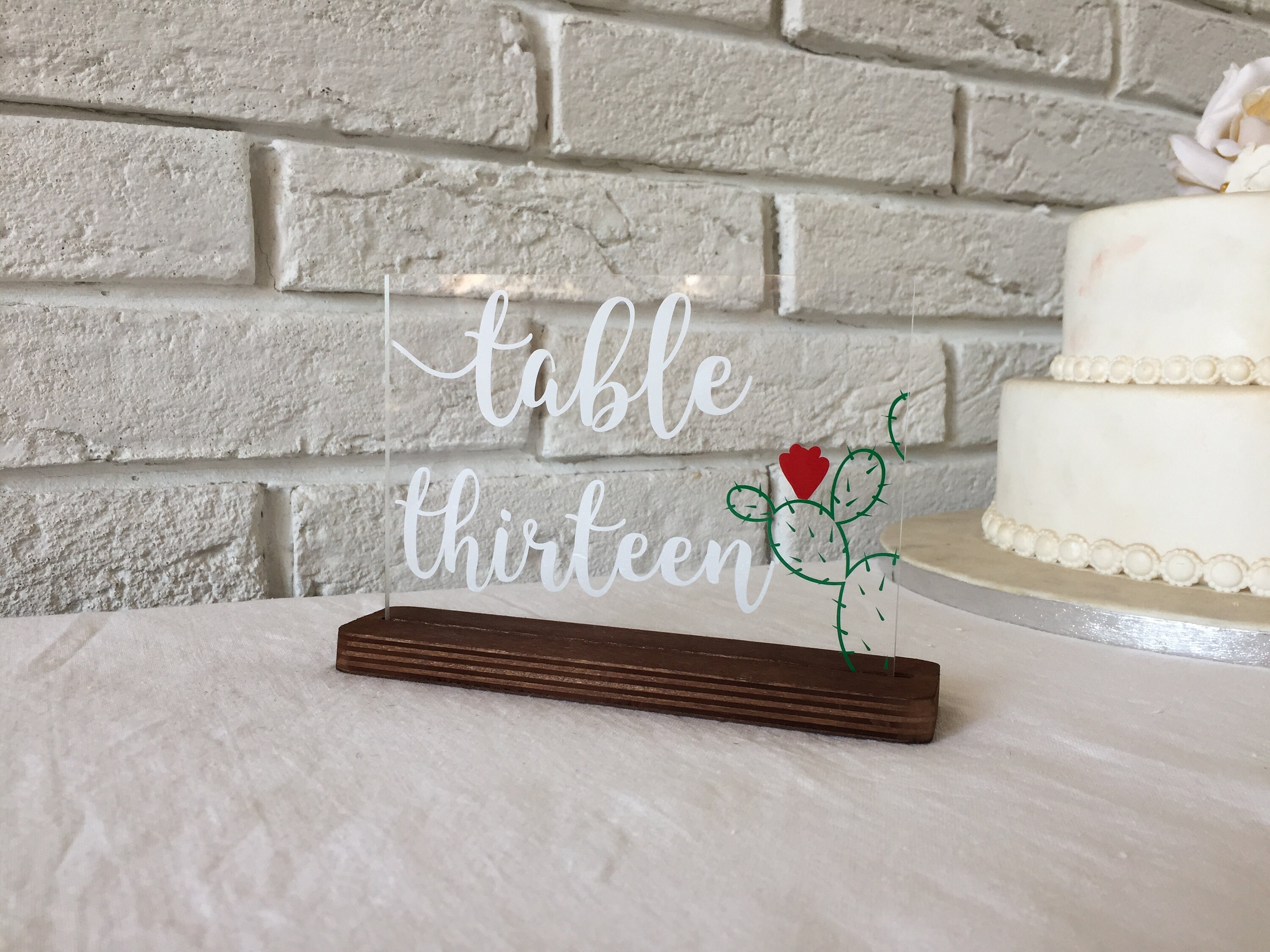 table numbers set etsy