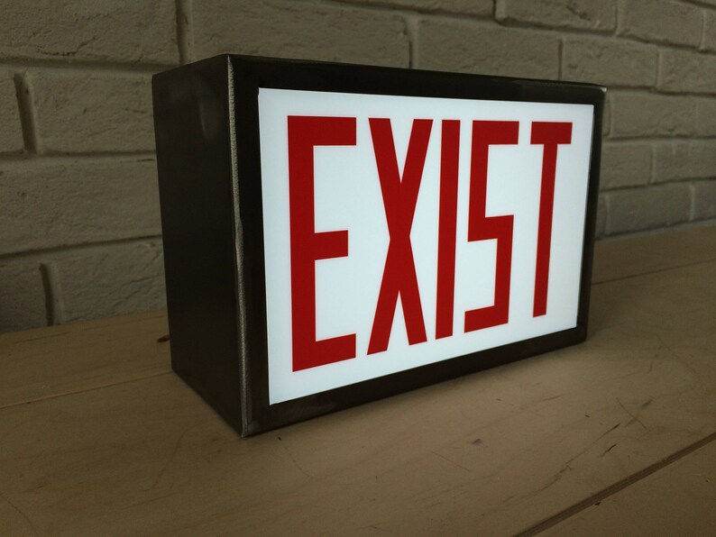 Light Box LED Lightbox Custom Size Sign Lightbox ON AIR Etsy