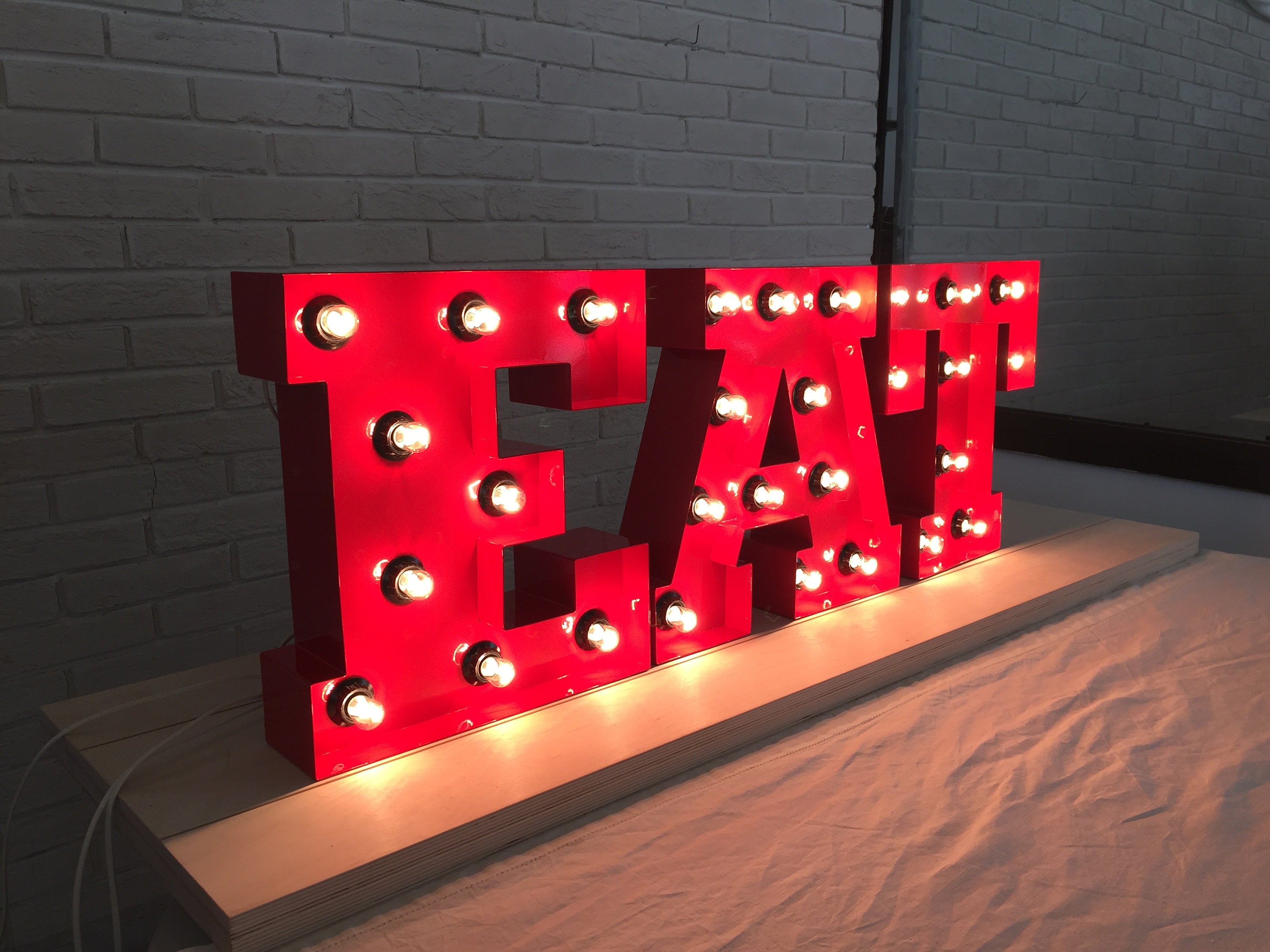 Large Letters. Marquee Letters. BAR Sign. Restaurant Wall - Etsy