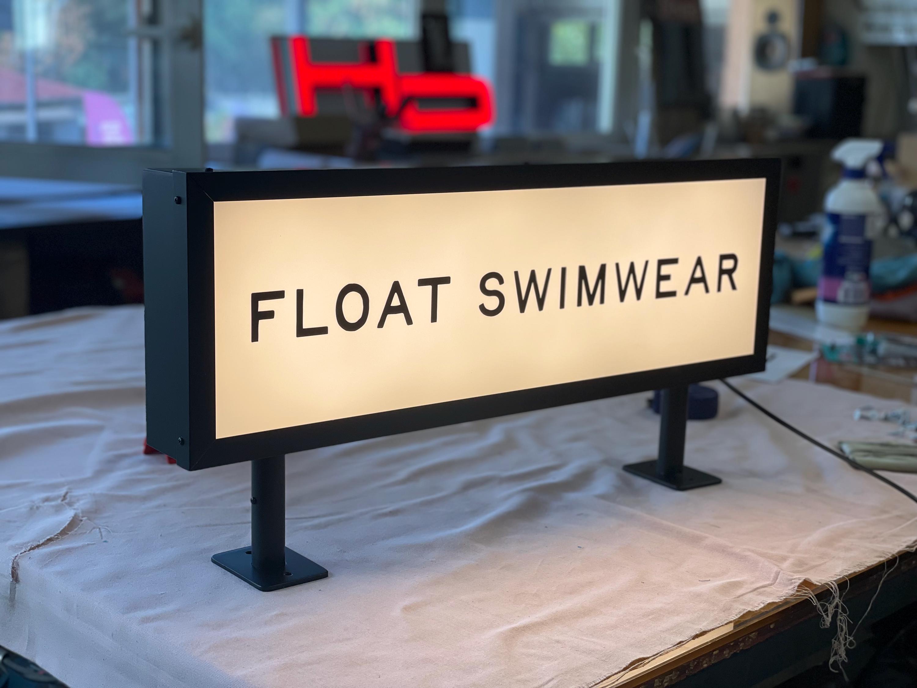 Vintage Light Box Sign, Warm LED Light Box,custom Logo Front Store