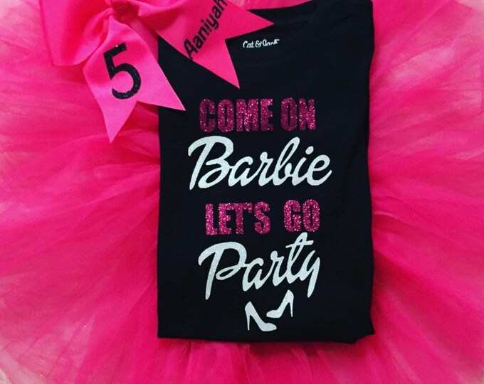 barbie birthday girl shirt