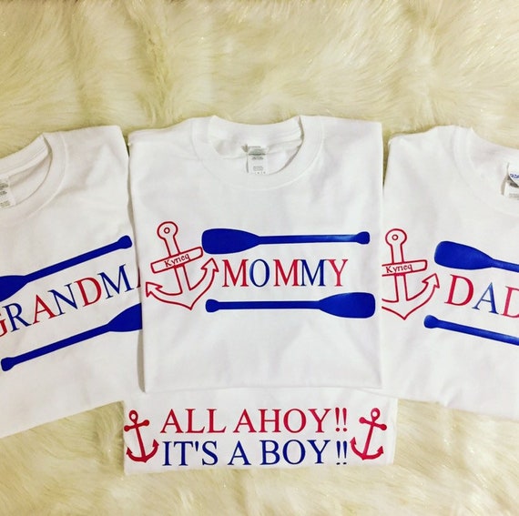 It S A Boy Baby Shower Family Matching T Shirts