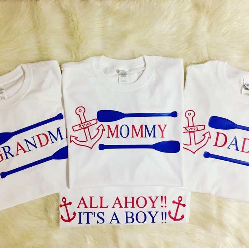 baby shower family shirts