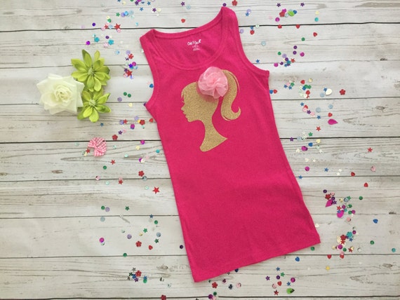 barbie silhouette shirt