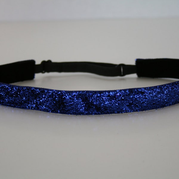 Royal Blue Headband Etsy