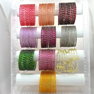 set of 12 glass Kashmiri ghungroo bangles | multi colorful bridal glass bangles | 4 Ghungroo bangles | Combo set of 9 glass bangles