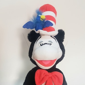 Dr. Seuss The Cat in the Hat and Whozit Plush/Vintage 1997 Stellar Gifts Plush Cat in the Hat/Christmas Gift/Collectible/Baby Shower Gift