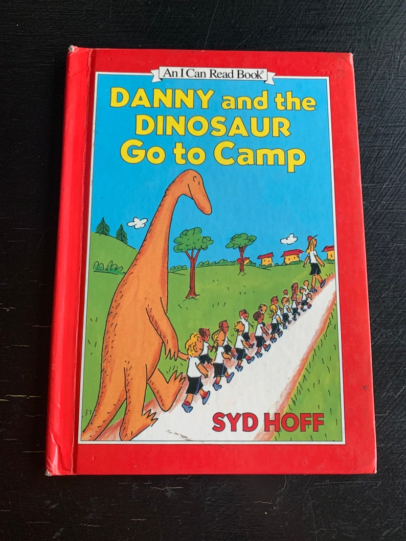 Danny and the Dinosaur Go to Camp by Syd Hoff/ an I Can Read Book/ Hardcover Book/ Vintage 1996 ...