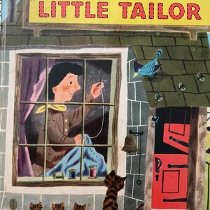The Brave Little Tailor Little Golden Book/ Nostalgic Gift/ Vintage 1972/ Children’s Book