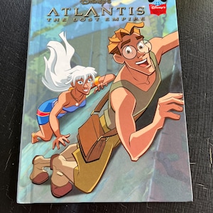 Disney’s Atlantis The Lost Empire/ Groiler/ Disney’s Wonderful World of Reading Book/ Vintage 2001/ Children’s Book/ Nostalgic Gift