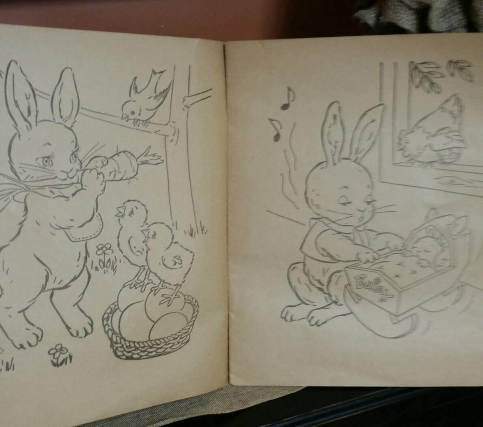 Vintage 1969 Unused Coloring Book zoo - Etsy