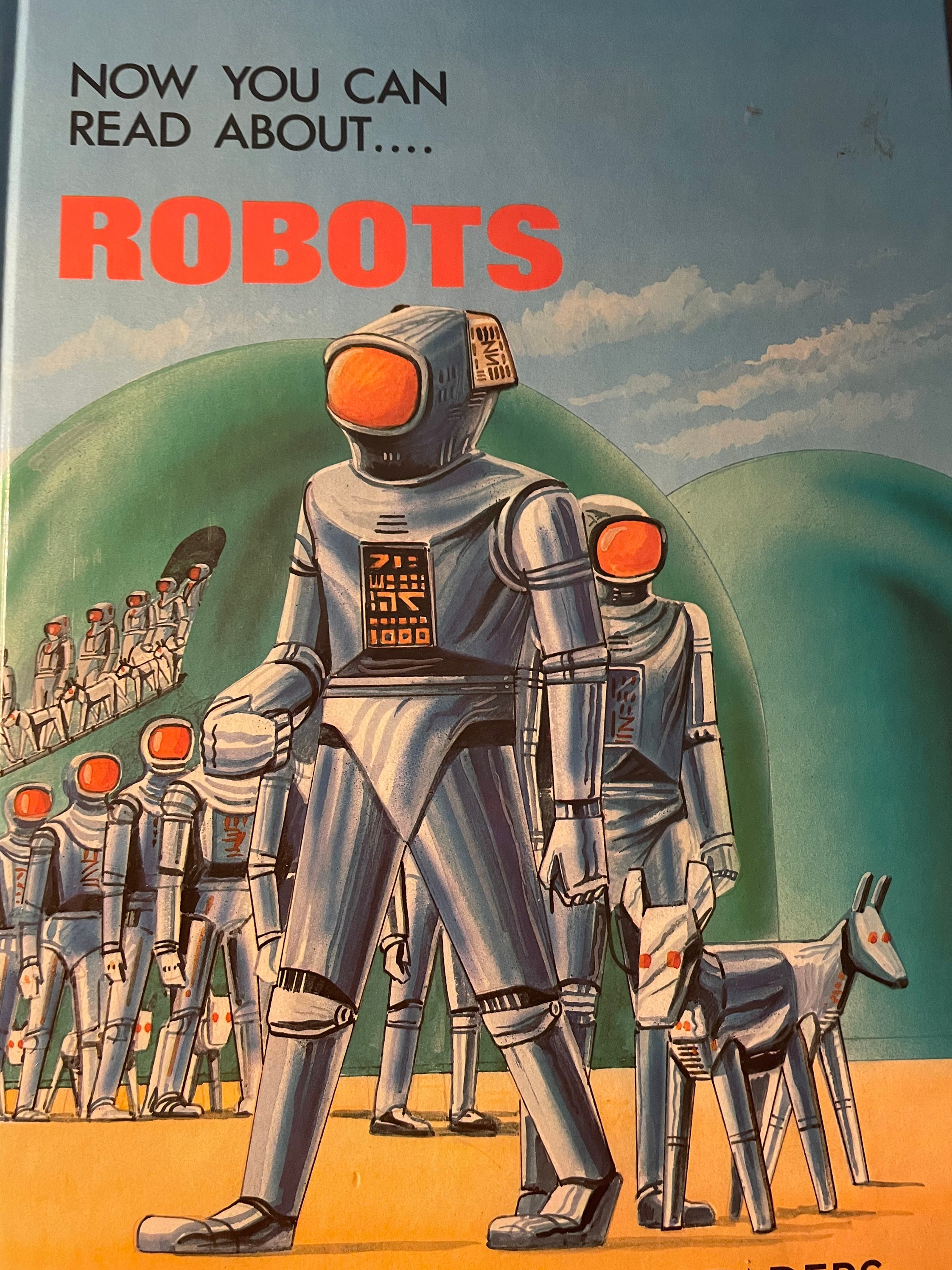 Now You Can Read About Robots by Harry Stanton Brimax Book