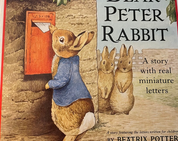 Dear Peter Rabbit by Beatrix Potter Storybook With Real - Etsy