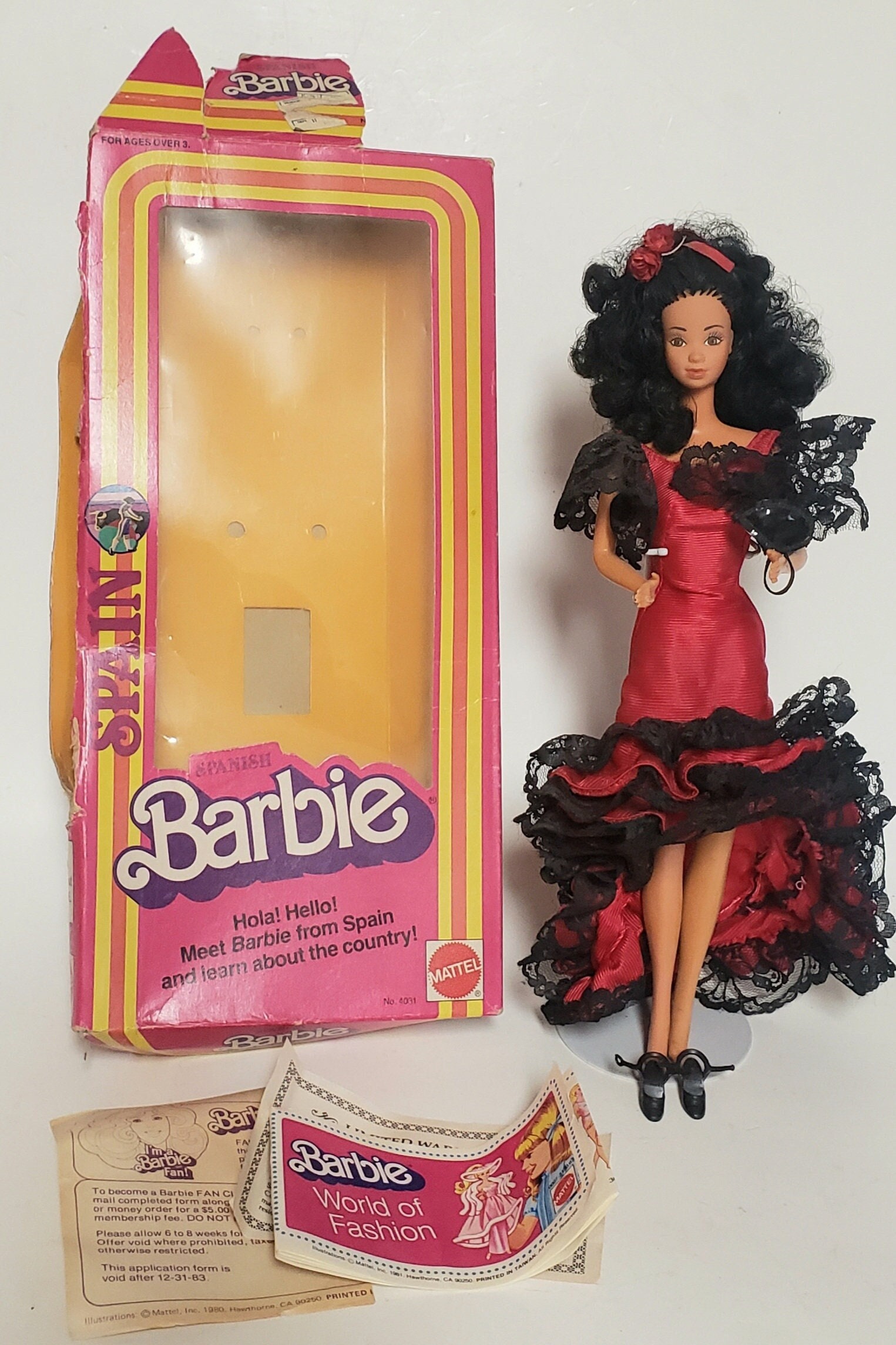 Barbie spain dolls of the world sale