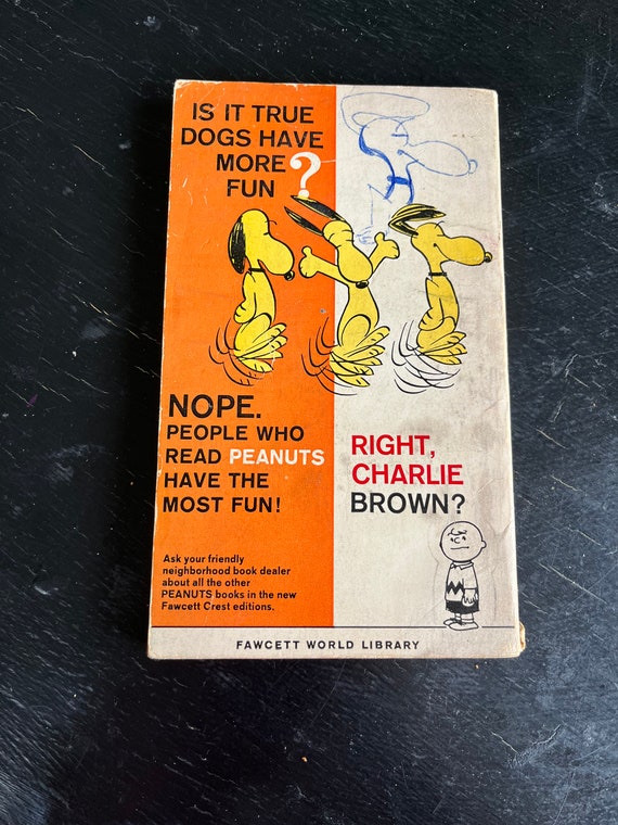 Here Comes Snoopy by Charles M. Schulz/ Fawcett Crest Book