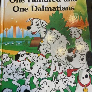 Walt Disney’s One Hundred and One Dalmatians / Nostalgic Gift/ Vintage 1991/ Children’s Book