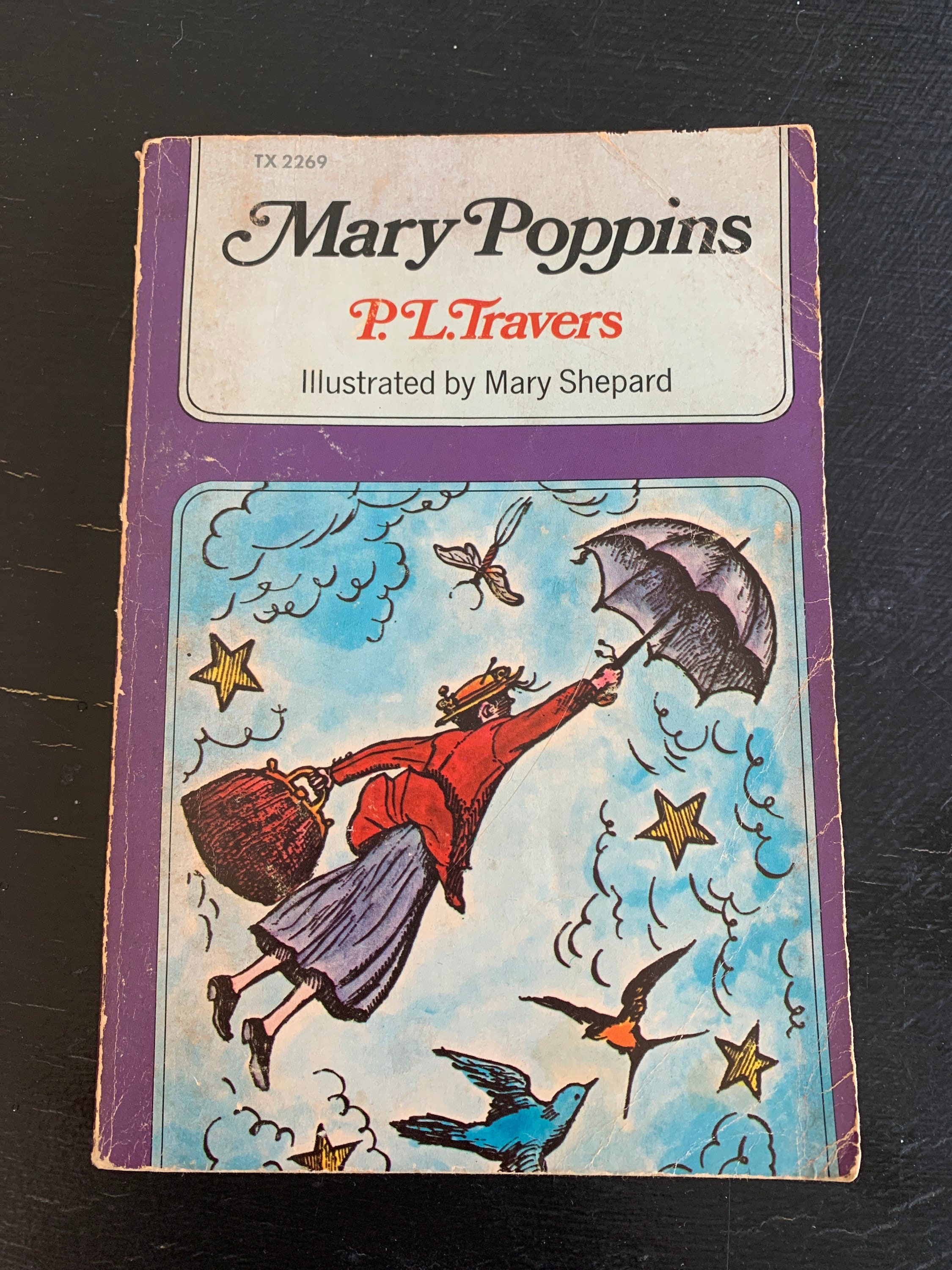 Pages De Garde Cahier Popins Mary Poppins par P. L. Travers/ Scholastic Paperback Book/ - Etsy France