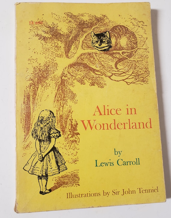 Alice in Wonderland by Lewis Carroll/vintage 1960s