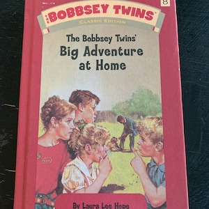 The Bobbsey Twins’ Big Adventure at Home by Laura Lee Hope/ Vintage 1990/ Children’s Book/ Nostalgic Gift