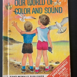 Our World Of Color And Sound/ Vintage 1967 Start Right Elf Book/ Children’s Book/ Nostalgic Gift