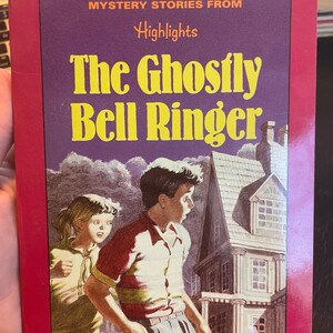 The Ghostly Bell Ringer/Vintage 1992 Mystery Stories from Highlight Paperback Book/ Nostalgic Gift/Children’s Book