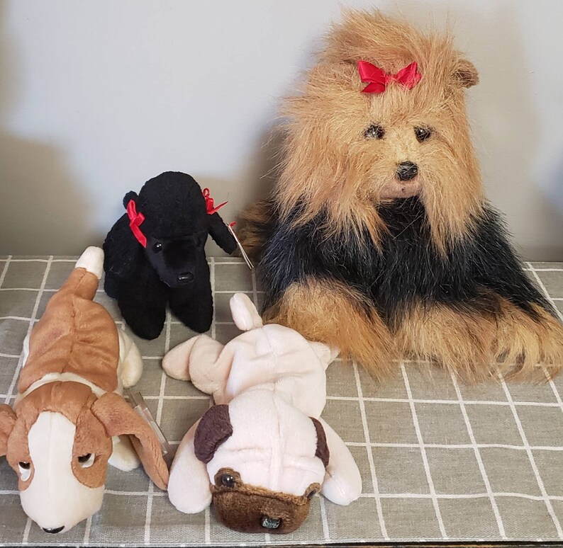 ty yorkie stuffed animal