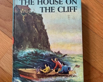 The Hardy Boys Mystery #2 The House on the Cliff/ Vintage 1959 Grosset & Dunlap Hardcover/ Children’s Book/ Nostalgic Gift