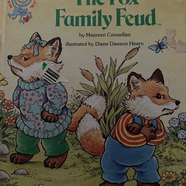 The Fox Family Feud by Mauren Connellan Marvel Monkey Tales Book/ Nostalgic Gift/ Vintage 1988/ Children’s Book