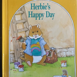 Herbie’s Happy Day Alpha Pets Book/ Nostalgic Gift/ Vintage 1990/ Children’s Book