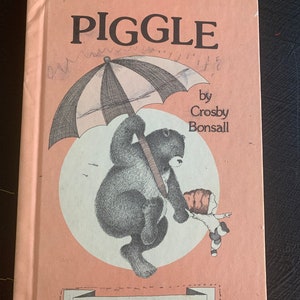 Piggle by Crosby Bonsall/ An I Can Read Book/ Vintage 1973/ Children’s Book/ Nostalgic Gift