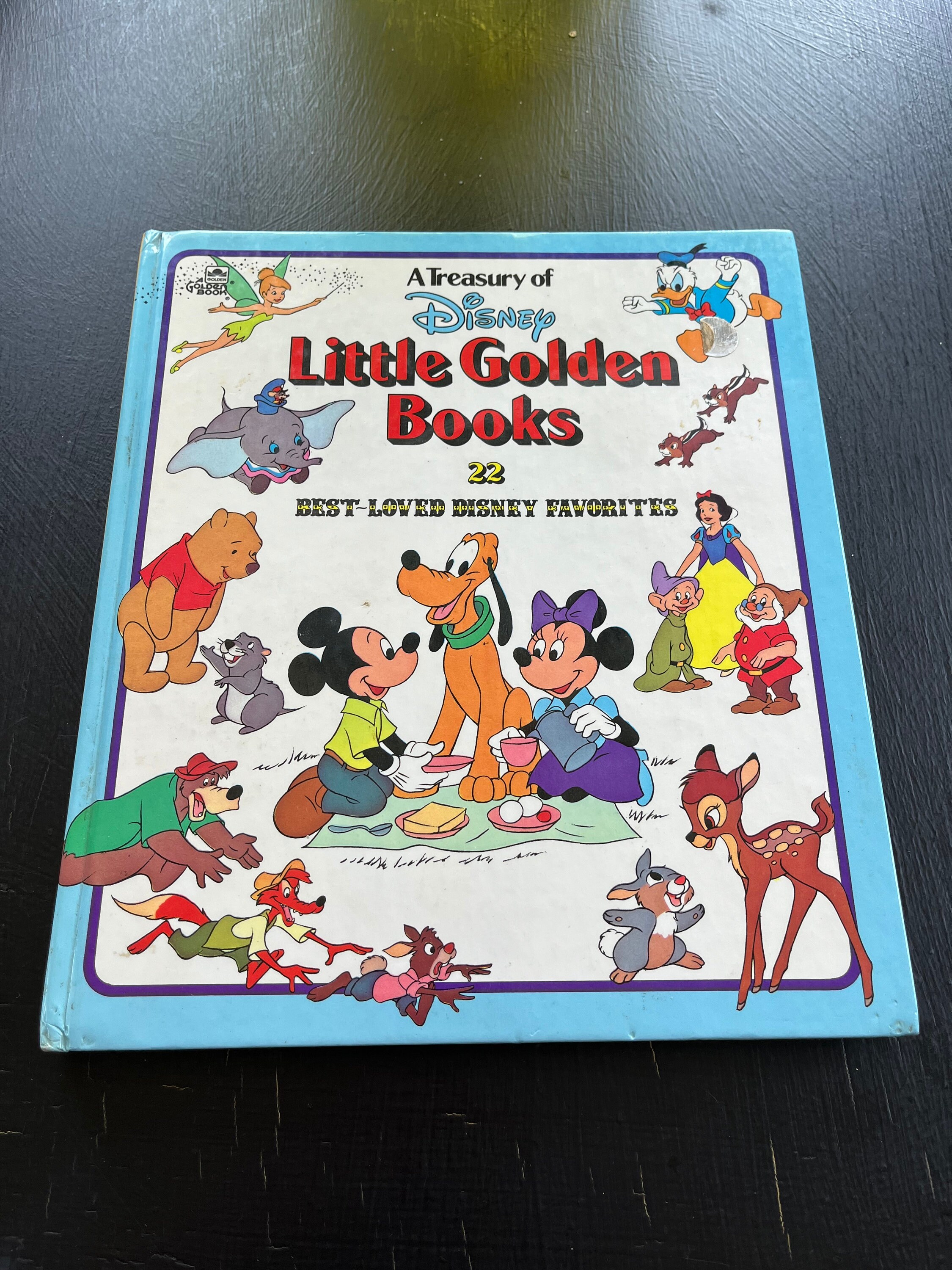 A Treasury of Disney Little Golden Books: 22 Best Loved
