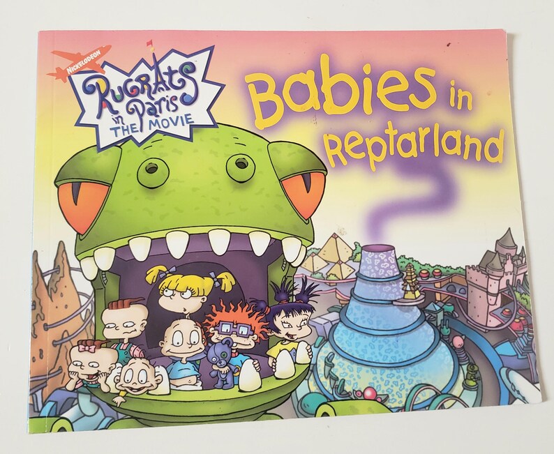 The Rugrats In Paris The Movie Babies In Reptarland vintage 2000 