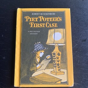 Piet Potter’s First Case: A Piet Potter Mystery by Robert Quackenbush/ Vintage 1980/ Weekly Reader/ Children’s Book/ Nostalgic Gift