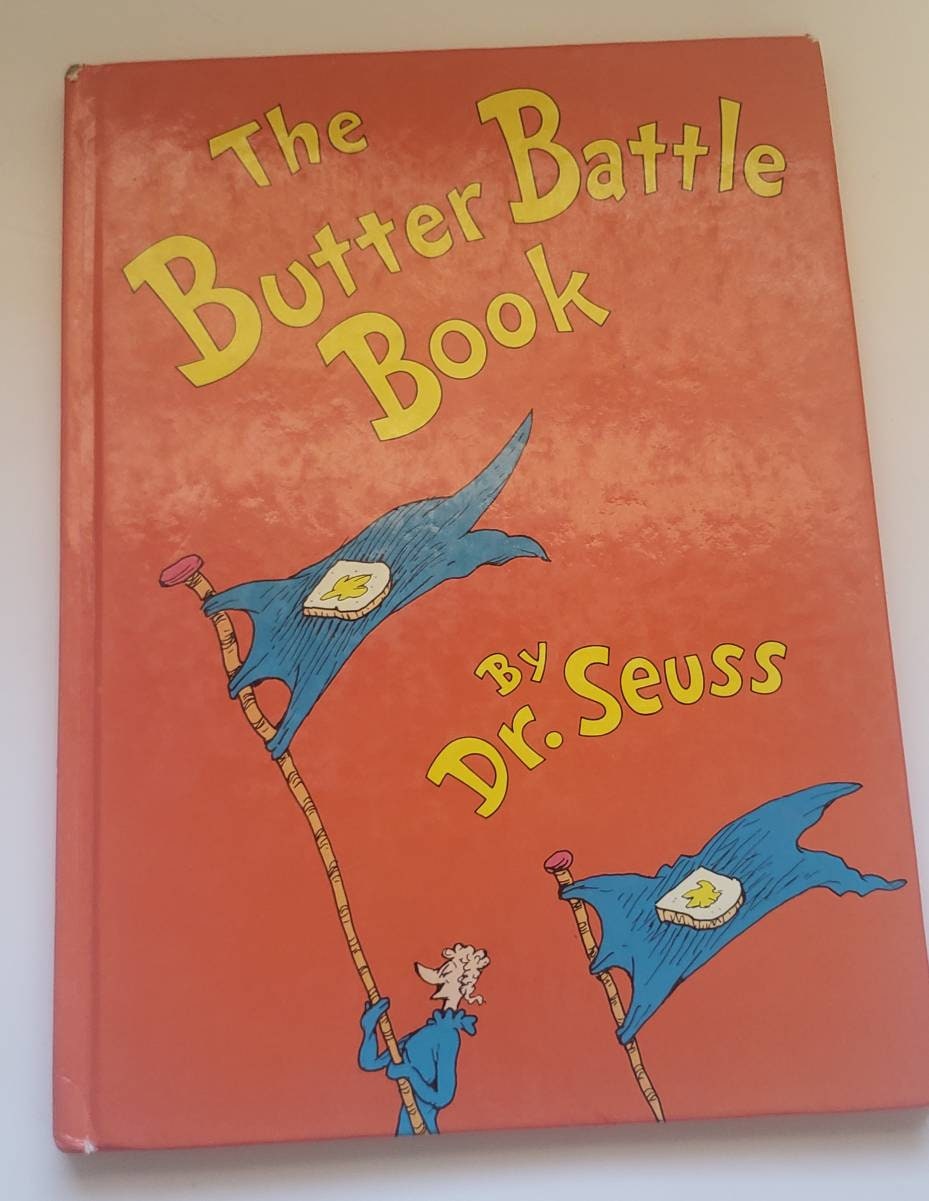 The Butter Battle Book by Dr Seuss/vintage 1984 Children's Etsy