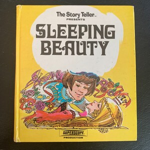 Sleeping Beauty/ Superscope Book/ Vintage 1973/ Children’s Book/ Nostalgic Gift